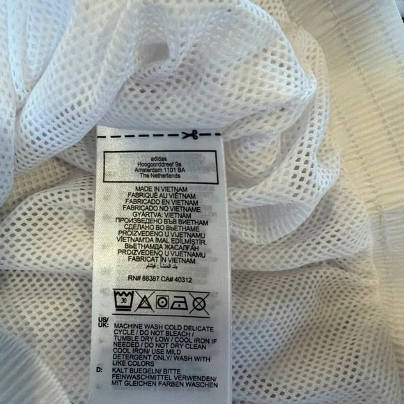 New NWT $85 Adidas Originals Women's M Adicolor Teamgeist Cropped Track Jacket - Picture 6 of 7